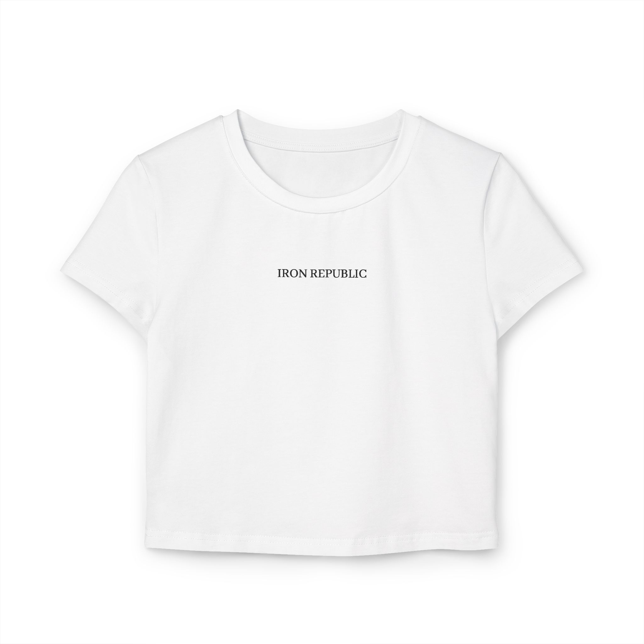 IRON REPUBLIC WOMENS CROP TOP