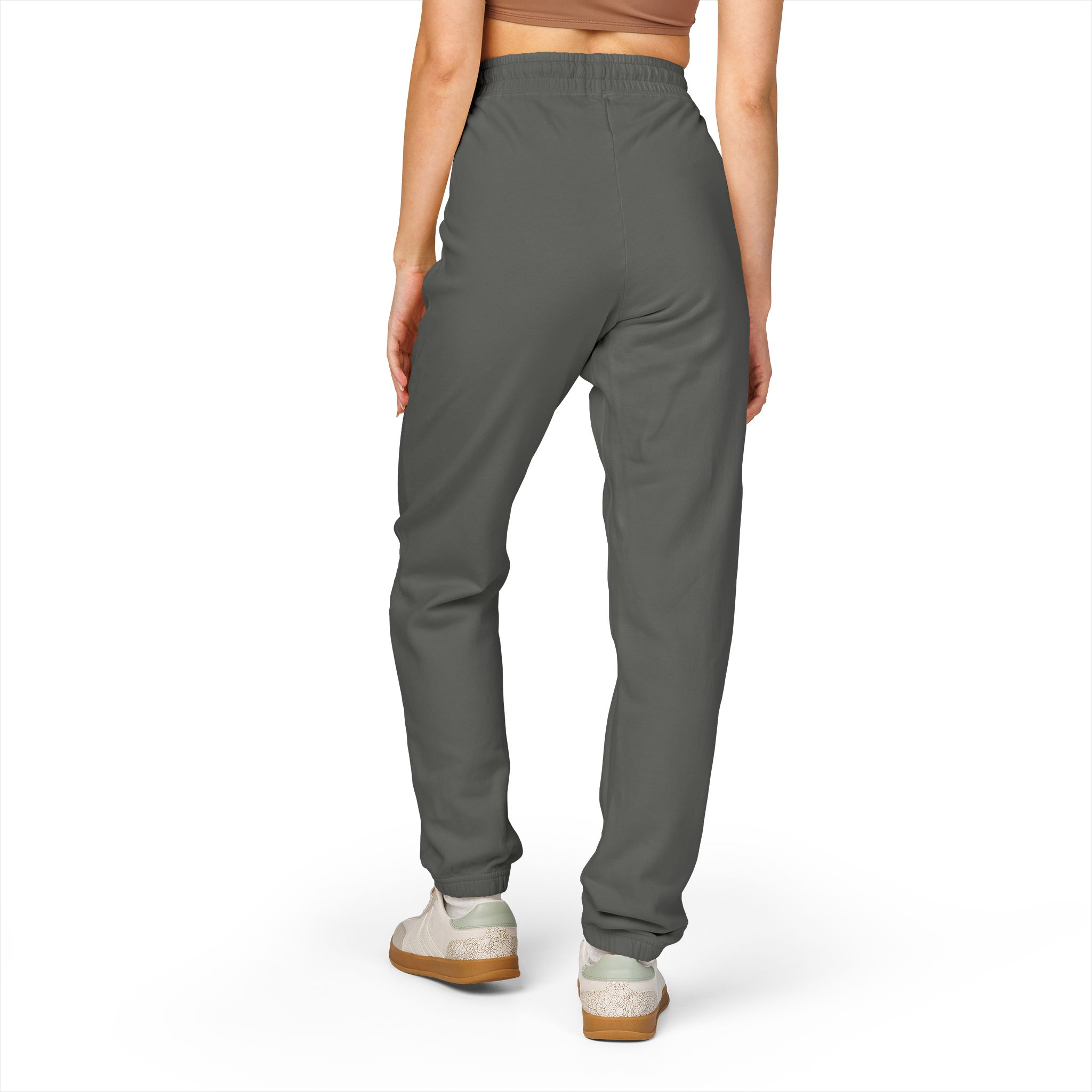 Womens Fleece Joggers - Image 4