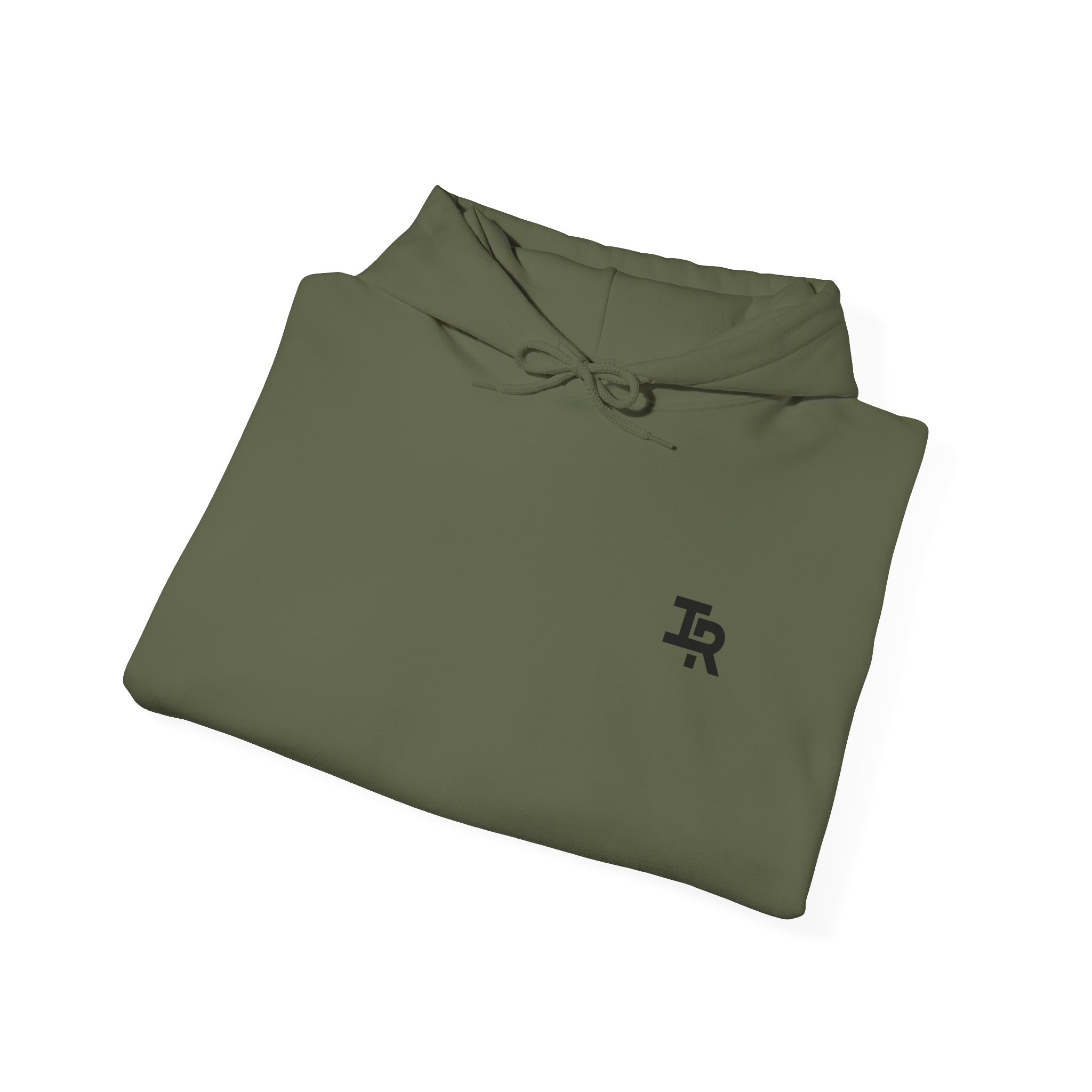Minimal Hoodie – Chest Emblem Pullover - Image 12