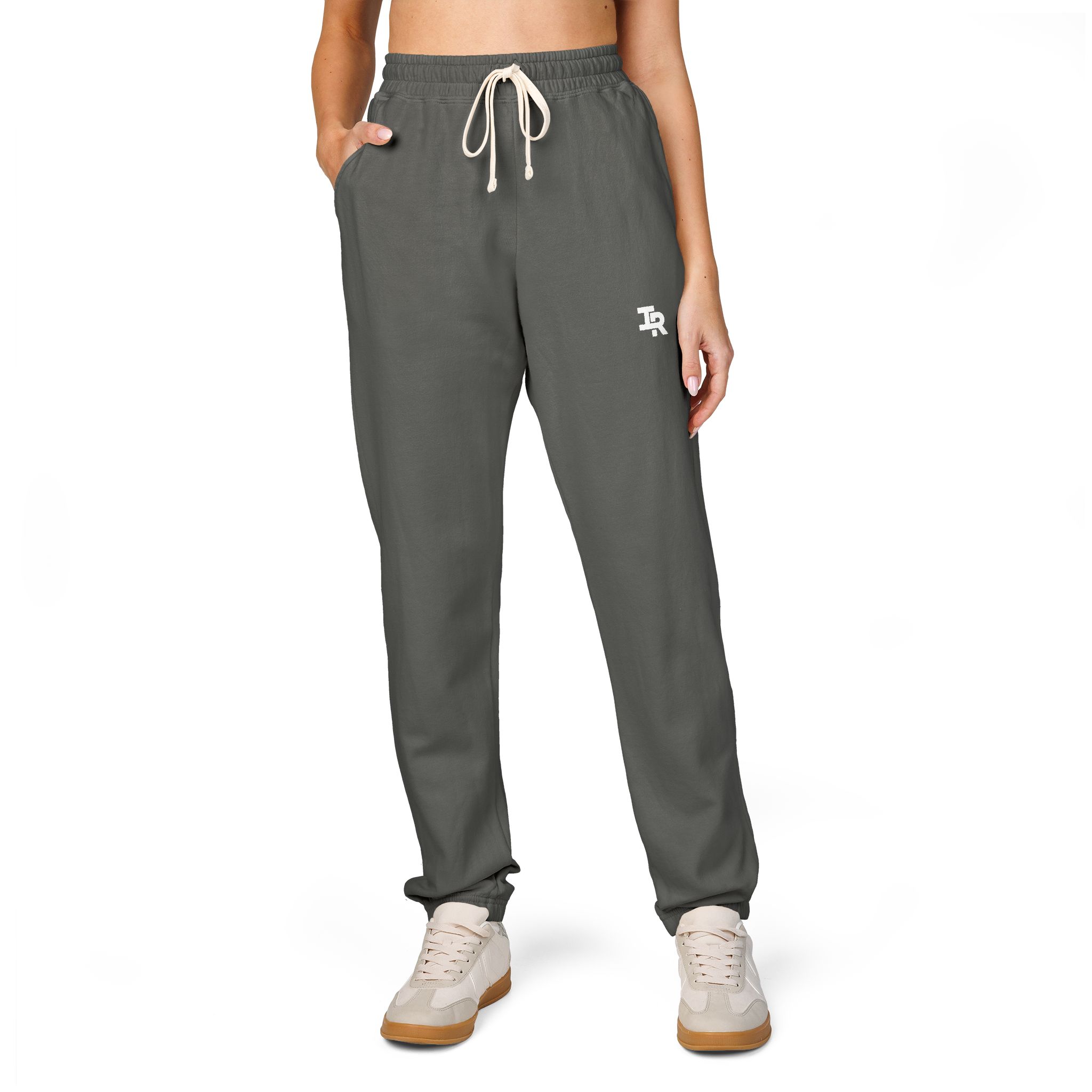 Womens Fleece Joggers - Image 3