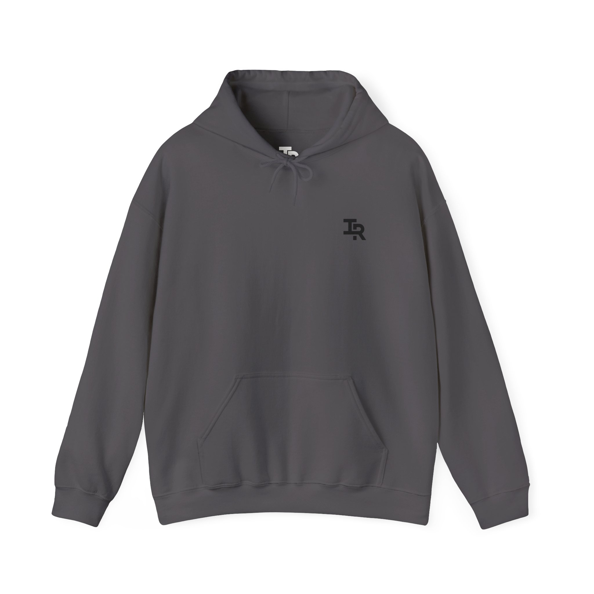Minimal Hoodie – Chest Emblem Pullover - Image 17