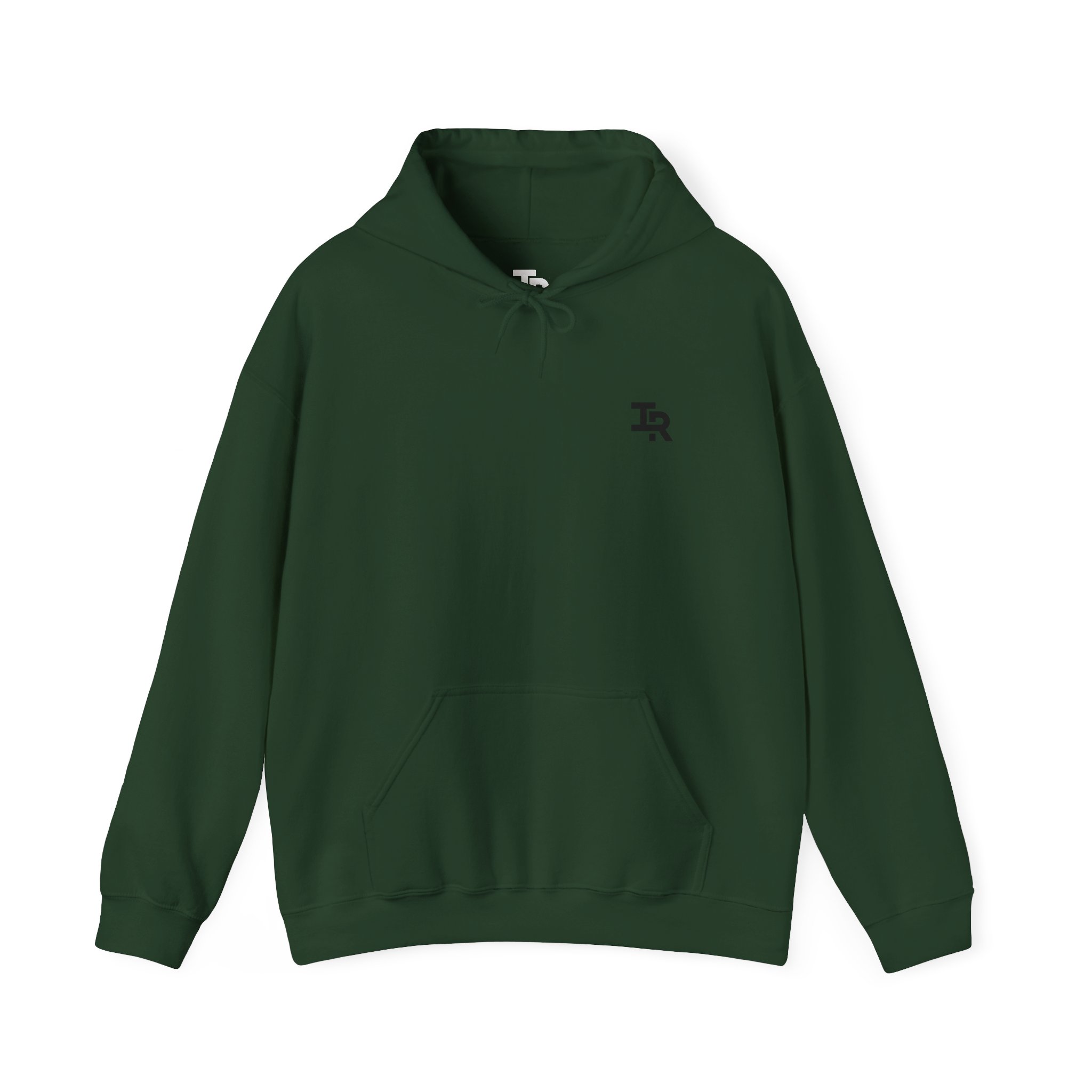 Minimal Hoodie – Chest Emblem Pullover - Image 13